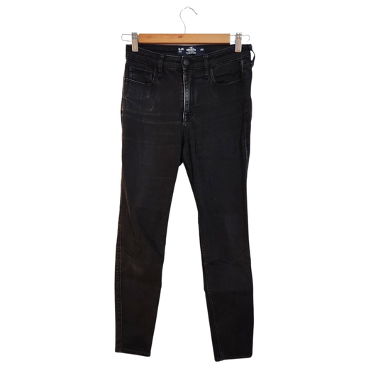HOLLISTER | ג'ינס סקיני צבע שחור | לאישה מידה S | W25