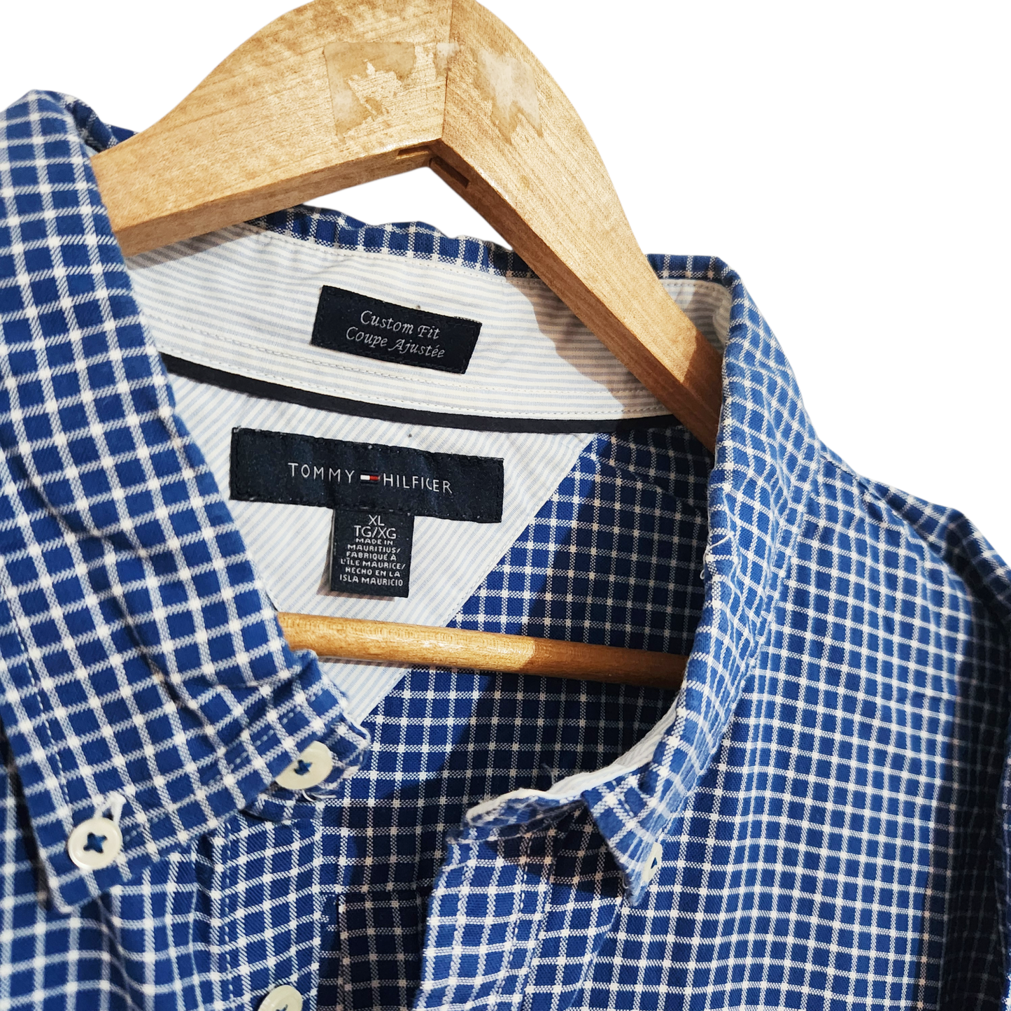 TOMMY HILFIGER | חולצה מכופתרת לגבר מידה XL