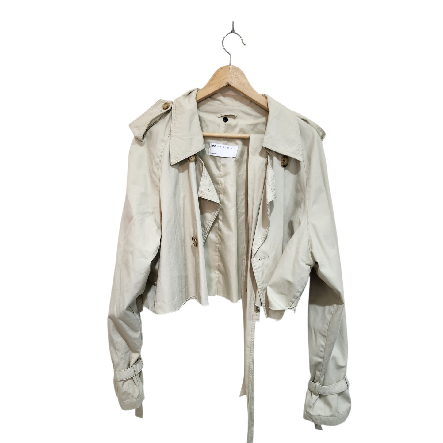 ASOS | ג'קט צבע בז' לאישה מידה XXS