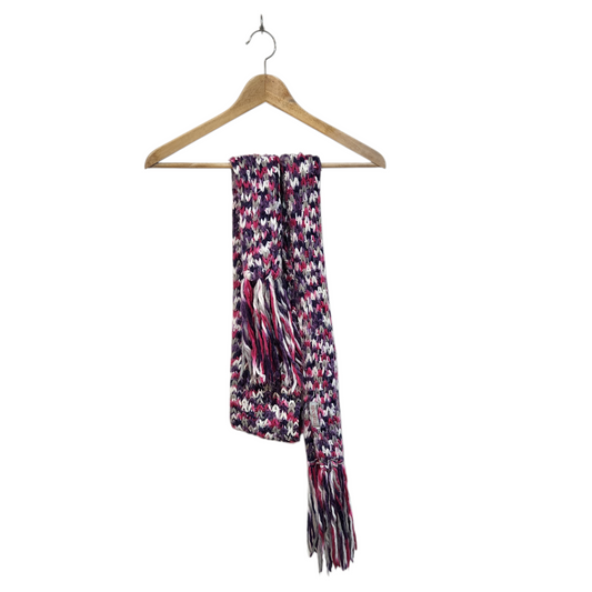 צעיף סרוג עבודת יד