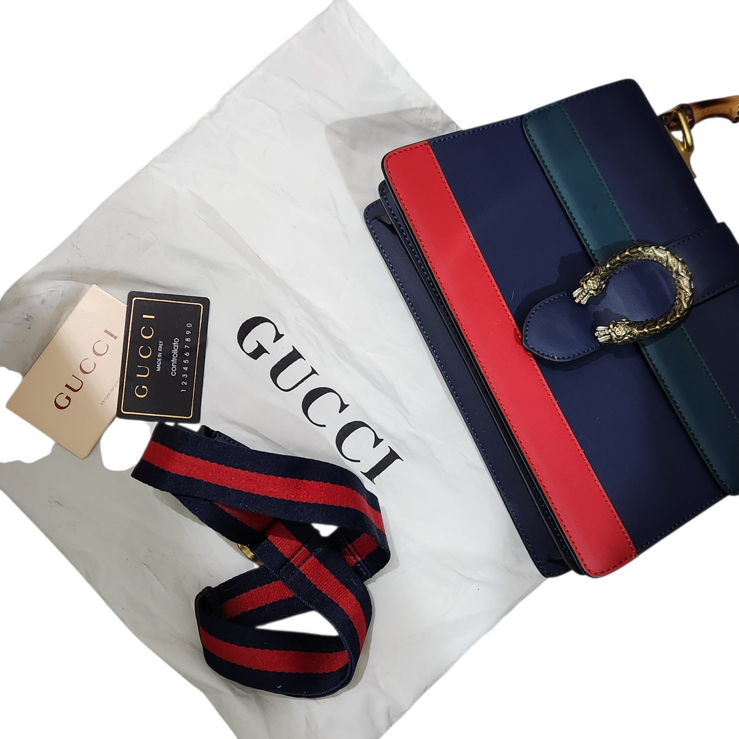 GUCCI | Dionysus Bamboo Top Handle (Leather)