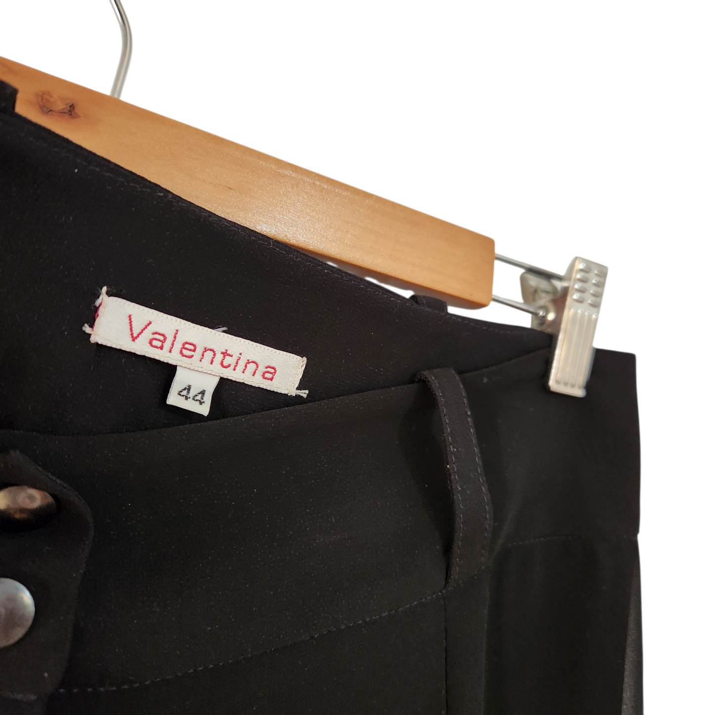 VALENTINA | מכנסיים ארוכים שחורים לאישה מידה 44