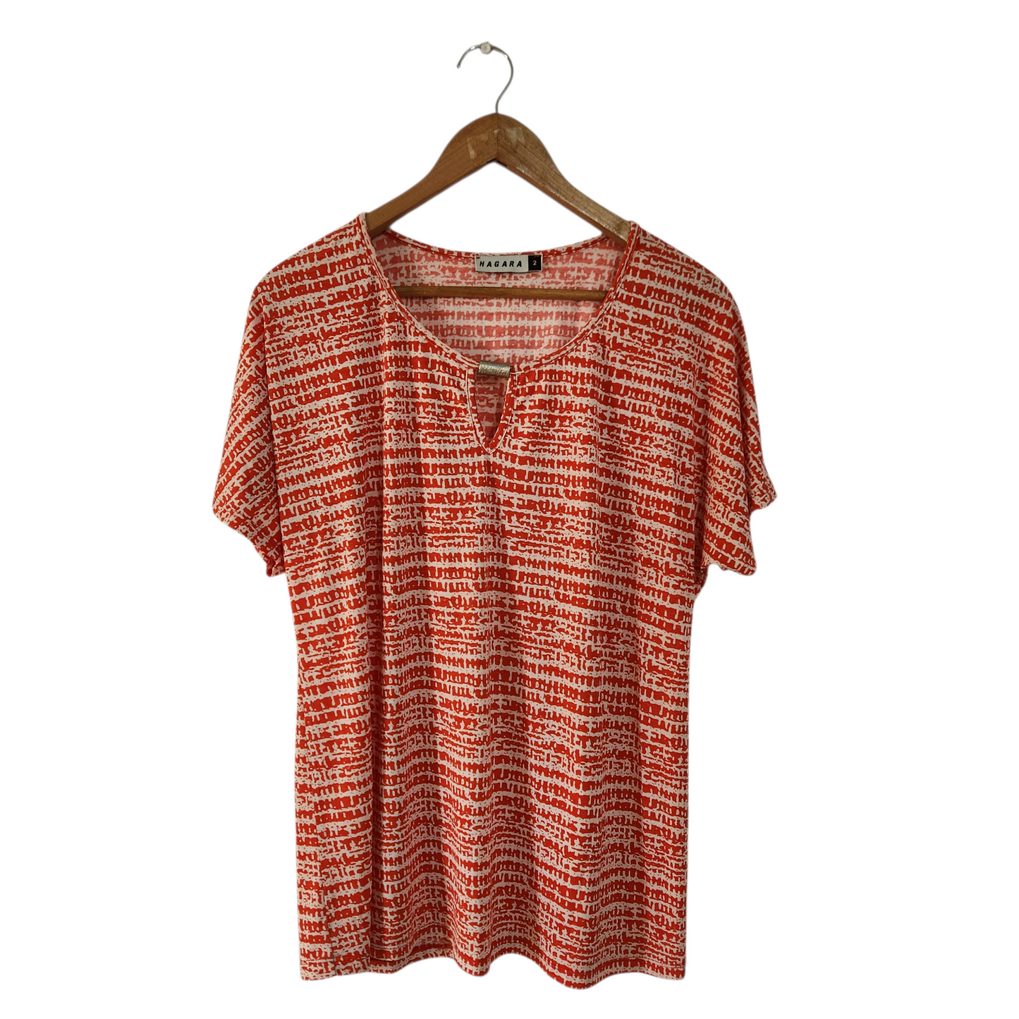 HAGARA | חולצה קצרה לאישה מידה 2 | 44-46 | XL/XXL