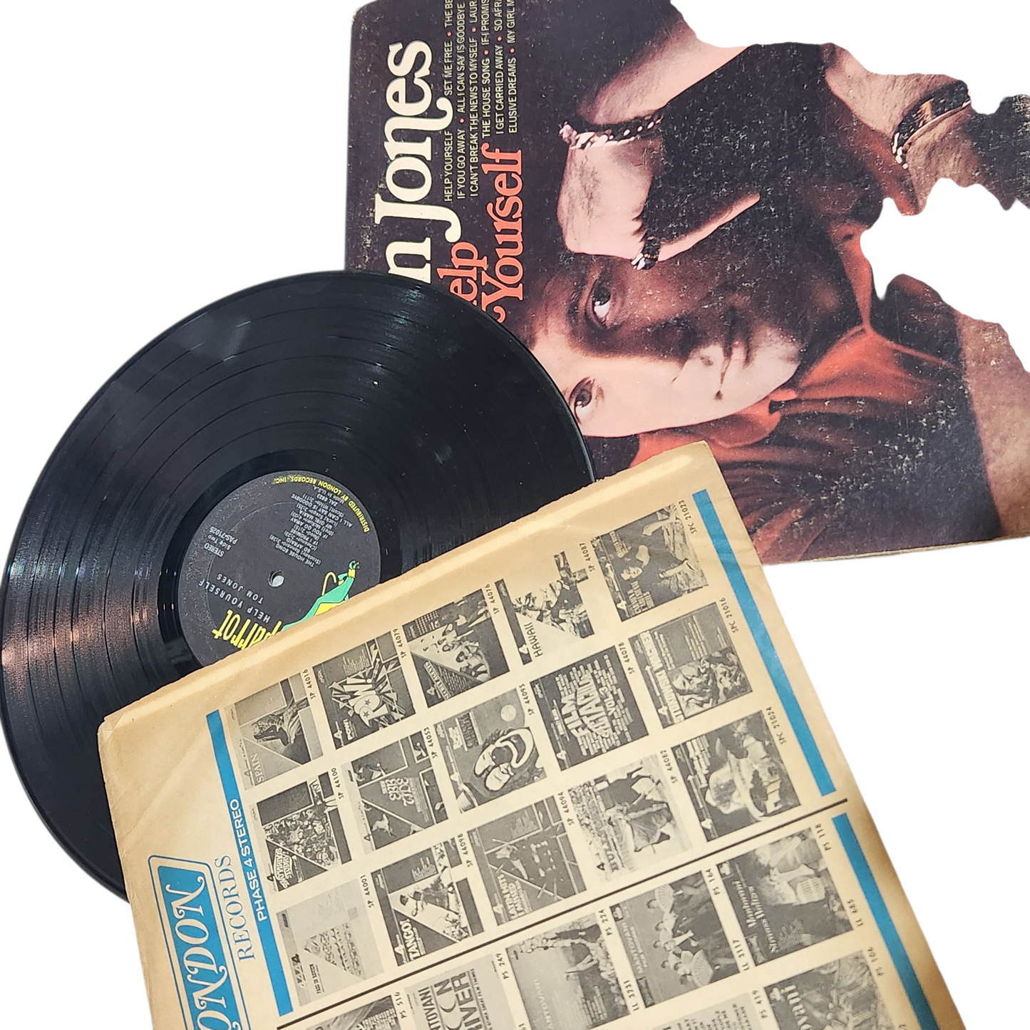 Tom Jones – Help Yourself | תקליט וינטג’ מקורי | London Records | שנות ה-60