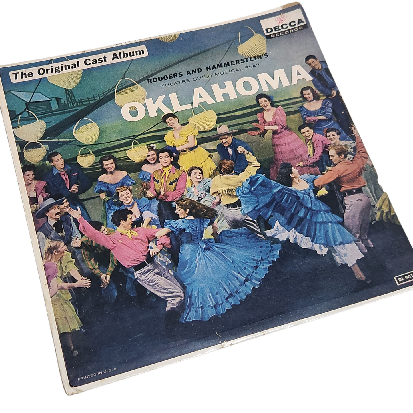 תקליט וינטג' Oklahoma! – Original Cast Album | מיוזיקל קלאסי