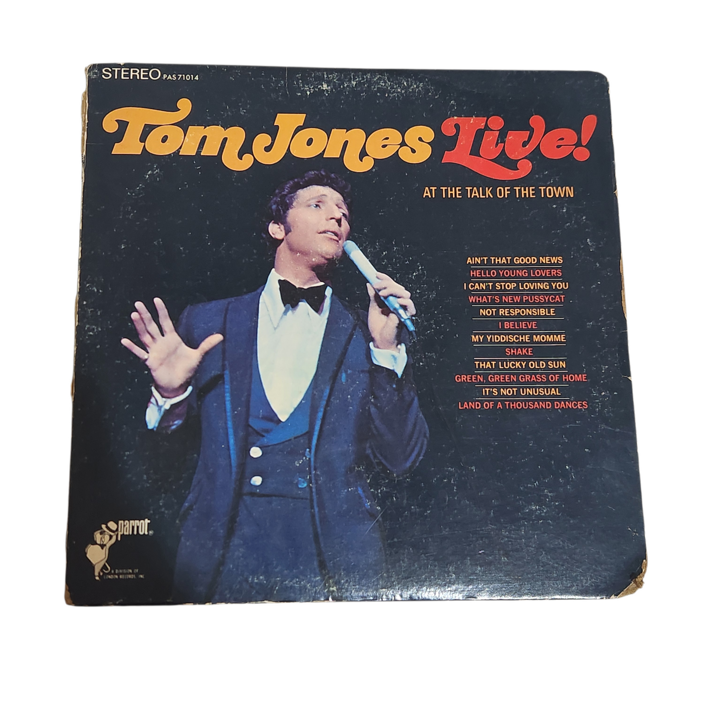Tom Jones – Live! at the Talk of the Town