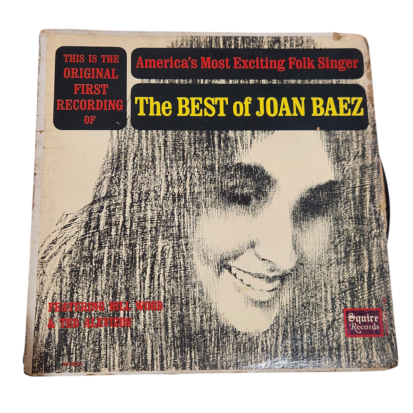 Joan Baez – The Best Of | תקליט וינטג’ פולק קלאסי
