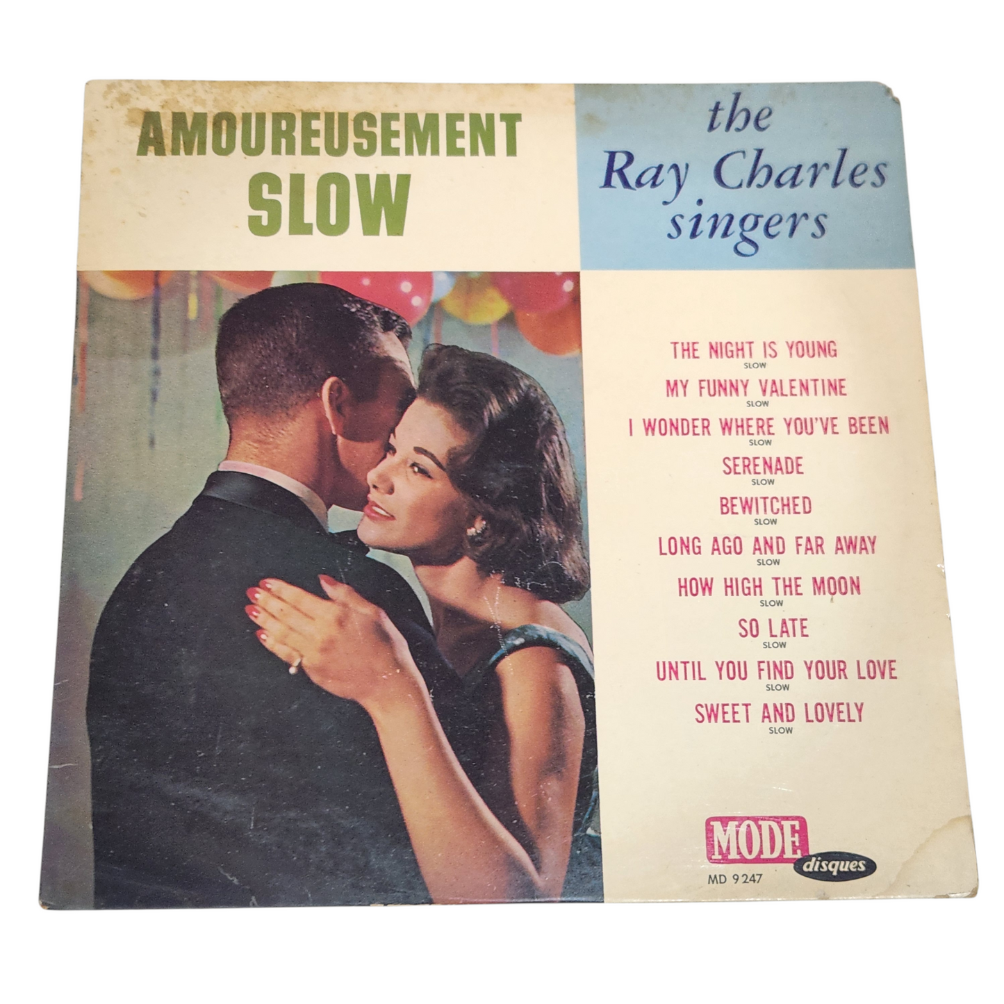 The Ray Charles Singers – Amoureusement Slow | תקליט וינטג’ רומנטי