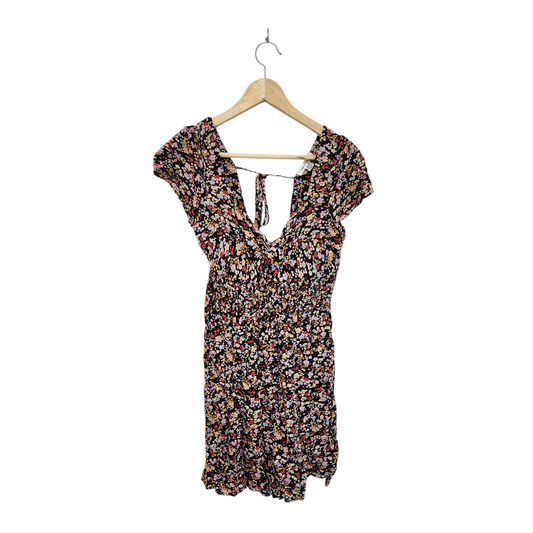 AMERICAN EAGLE | שמלה קצרה פרחונית לאישה מידה S