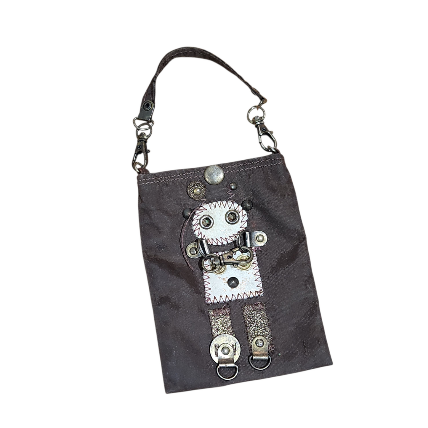 ארנק חום קטן מעוצב