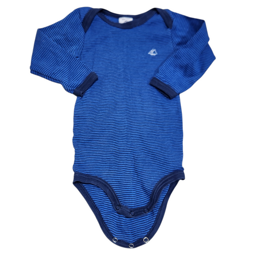 PETIT BATEAU | בגד גוף לתינוקות גיל 6-12 חודשים