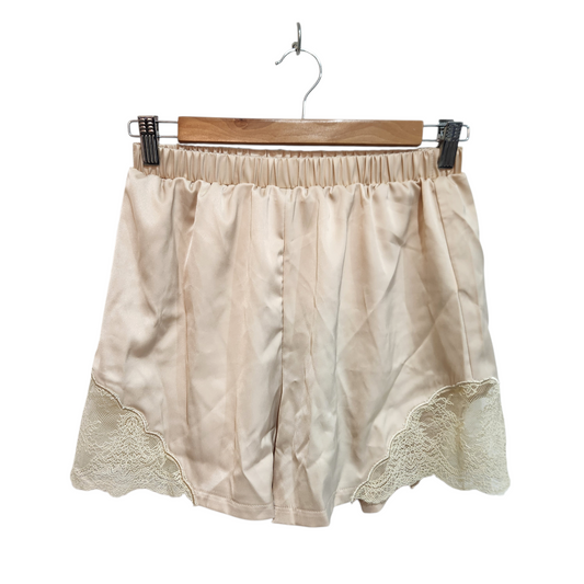 AIIRZ | מכנסיי סטן קצרים לאישה מידה M