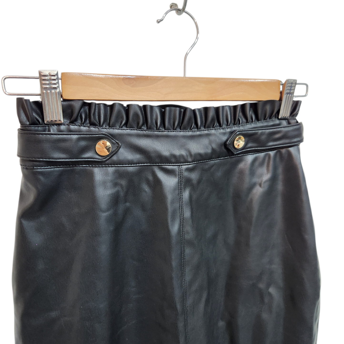 ZARA | חצאית דמוי עור מידה XS