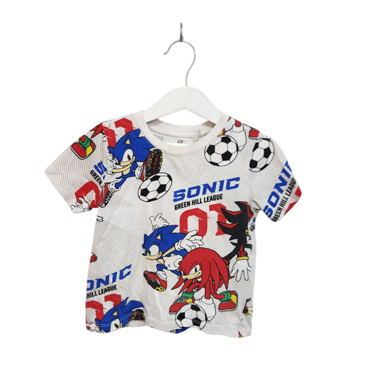 H&M | חולצה קצרה לילדים גיל 18-24 חודשים