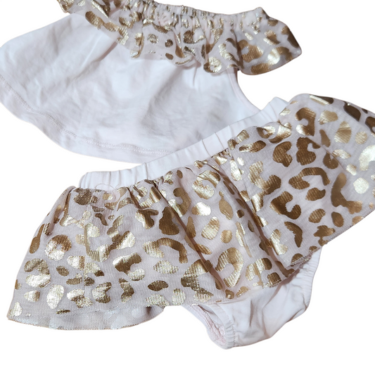 BABY STARTERS | סט ורוד מנומר לתינוקות גיל 9 חודשים