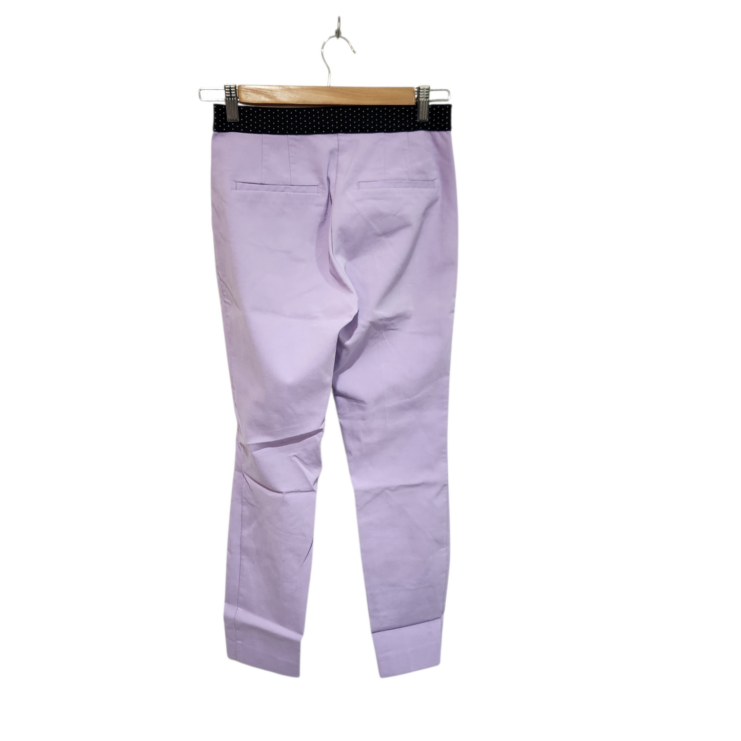 ZARA | מכנסיים ארוכים צבע סגול לאישה מידה S