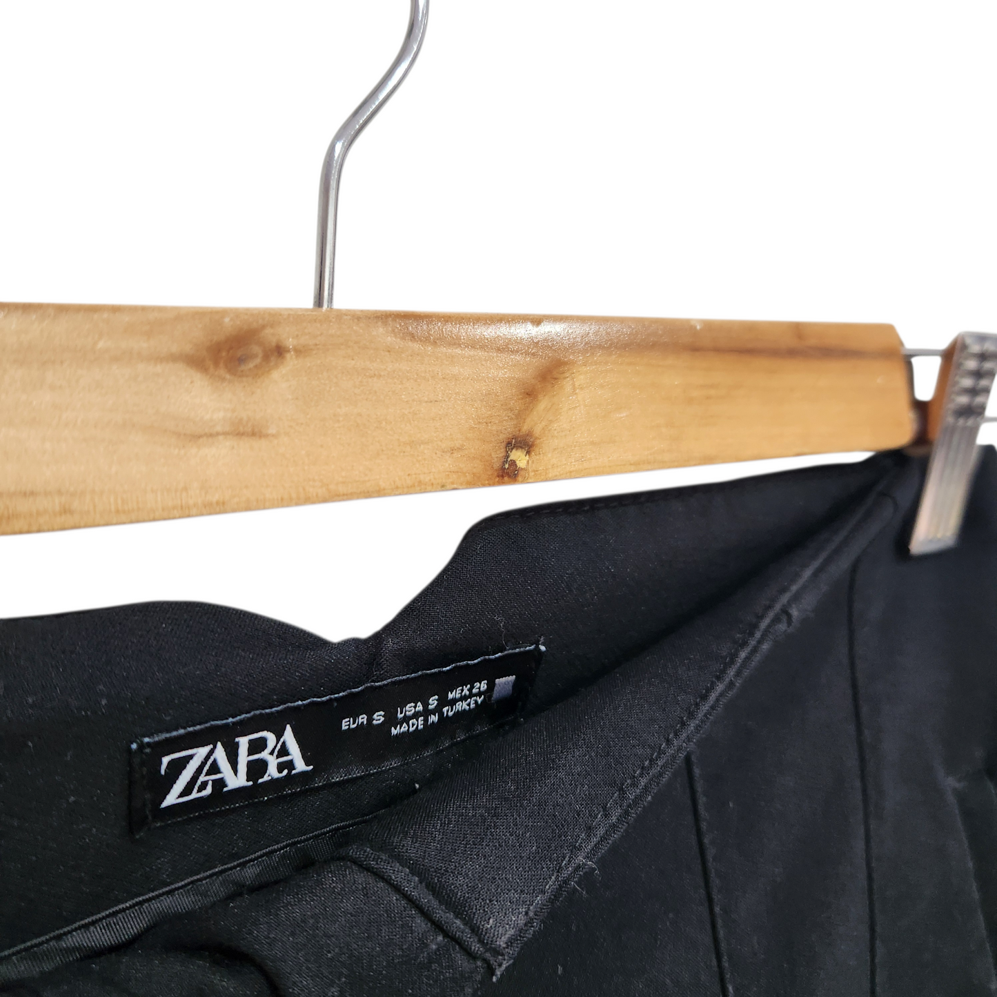 ZARA | מכנסיים שחורים לאישה מידה S