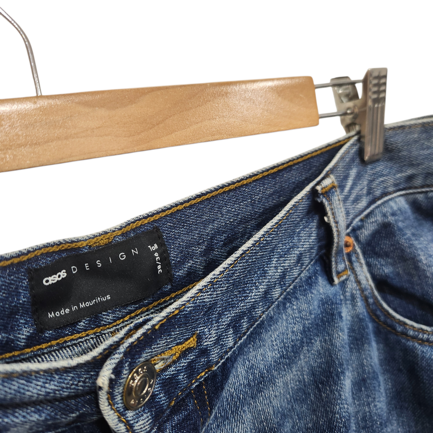 ASOS | ג'ינס לאישה מידה 50 | 40אינץ היקף מותן