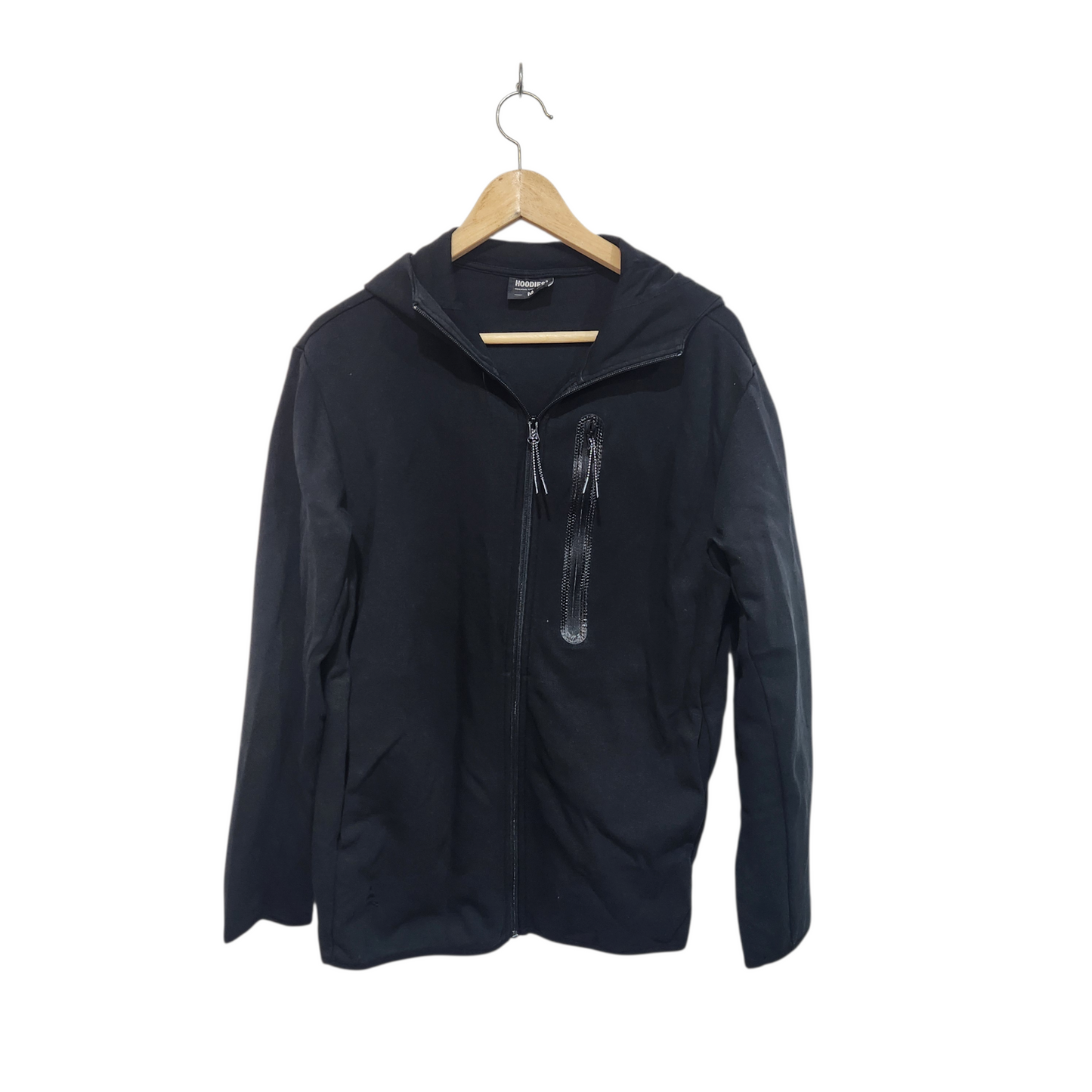 HOODIES | ג'קט צבע שחור לגבר מידה M