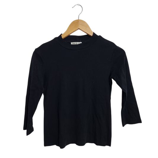 ZARA | חולצה ארוכה דקה לאישה מידה M