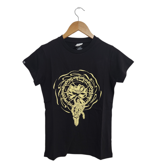 CDXX | חולצה קצרה לאישה מידה M | 100% כותנה | במצב חדש