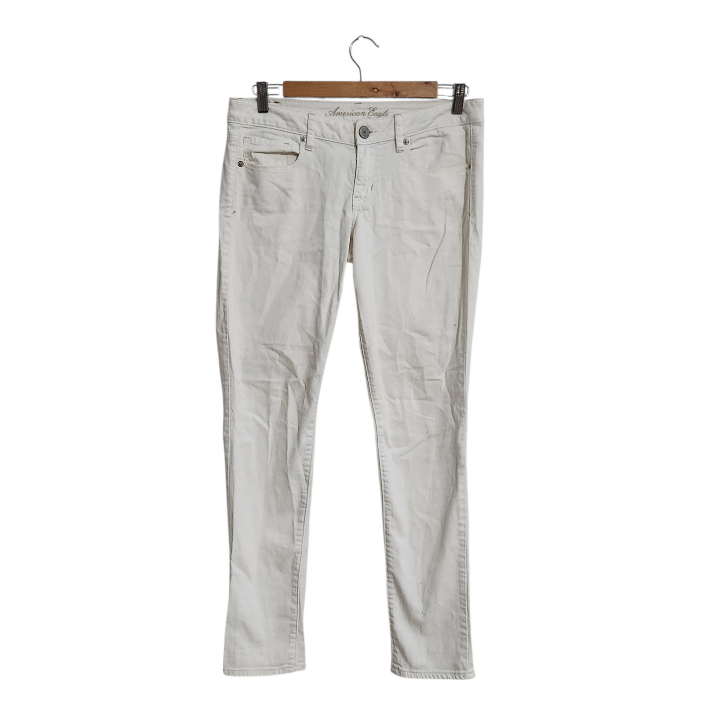 AMERICAN EAGLE | מכנסיים ארוכים לאישה מידה 8 | 33אינץ | L/XL