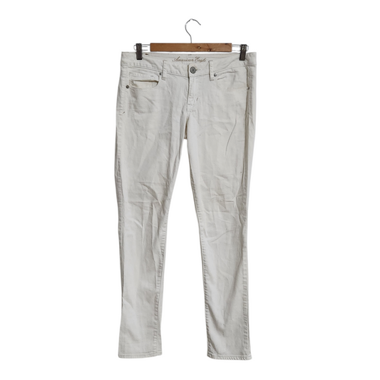 AMERICAN EAGLE | מכנסיים ארוכים לאישה מידה 8 | 33אינץ | L/XL