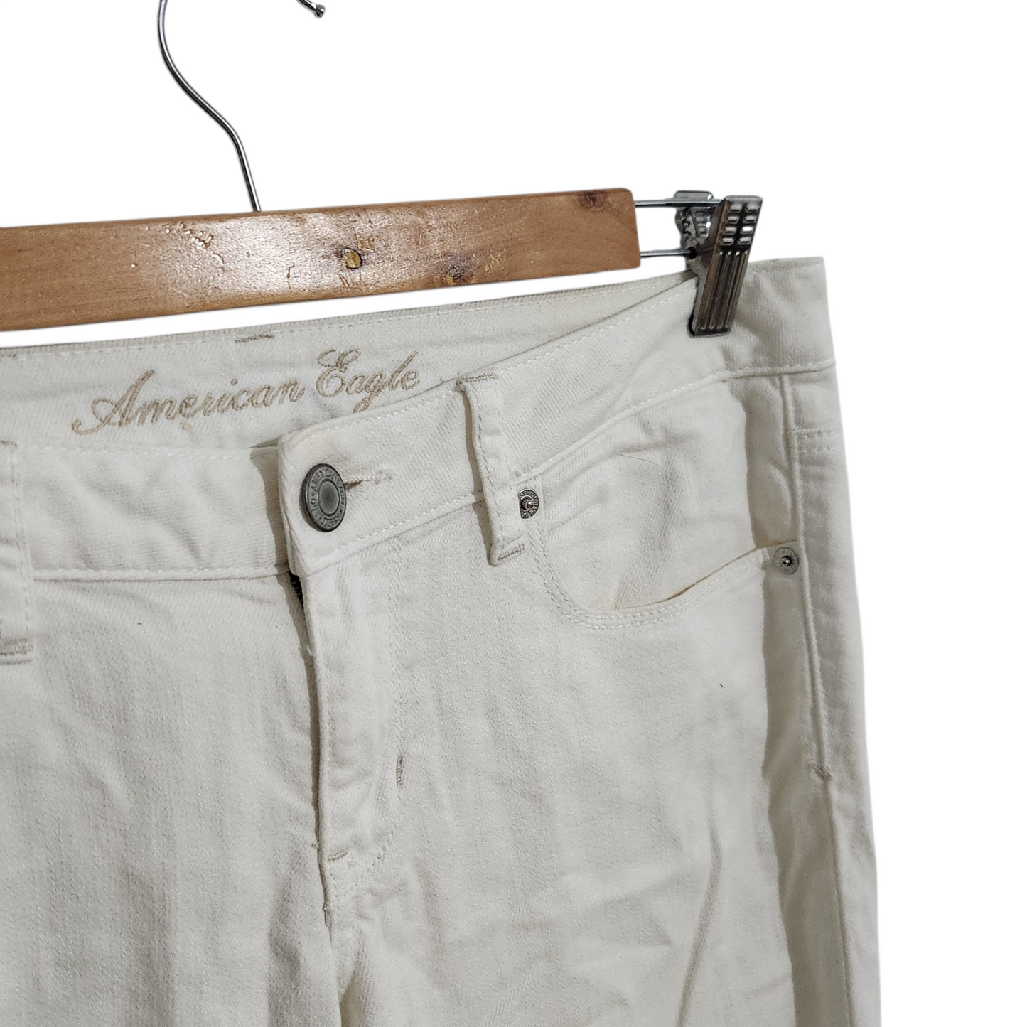 AMERICAN EAGLE | מכנסיים ארוכים לאישה מידה 8 | 33אינץ | L/XL