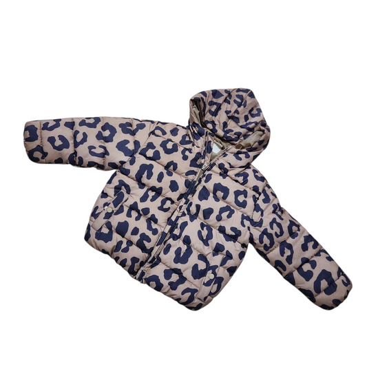 TERMINAL X | מעיל מנומר לילדות גיל 3