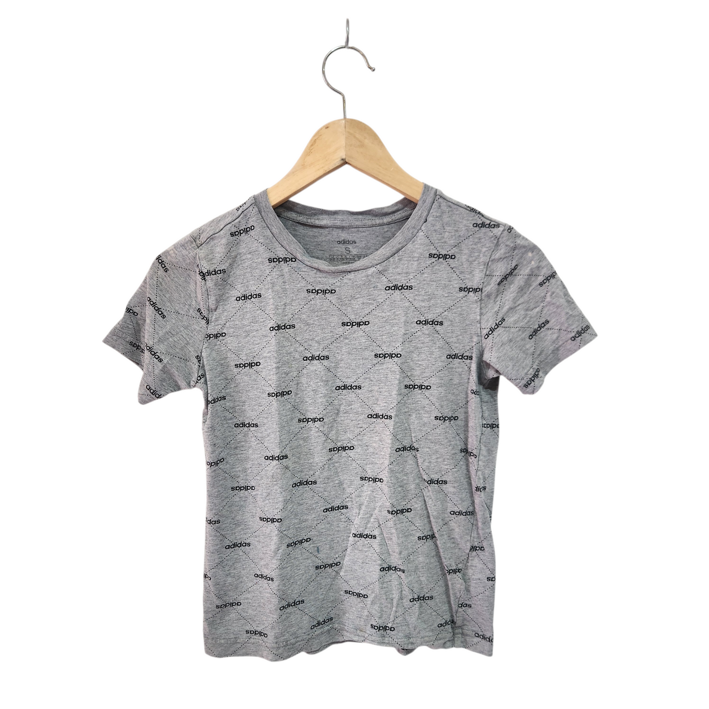 ADIDAS | חולצה קצרה לאישה מידה S | מעט דהתה