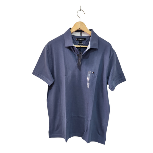 TOMMY HILFIGER | חולצה קצרה לגבר מידה L | חדשה עם תווית