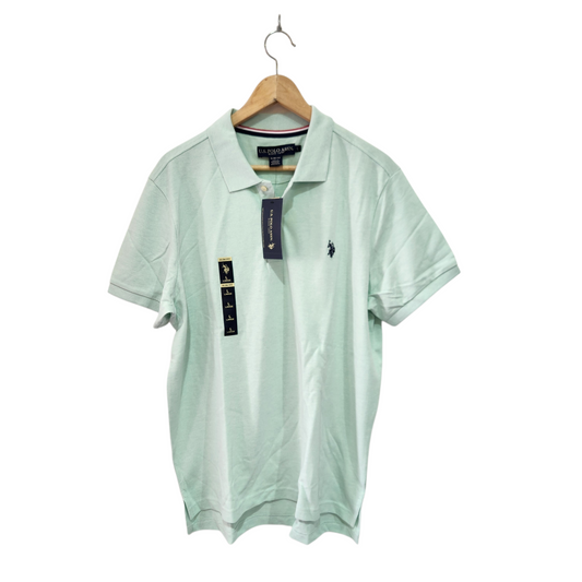 U.S POLO ASSN | חולצה קצרה חדשה עם תווית | לגבר מידה L
