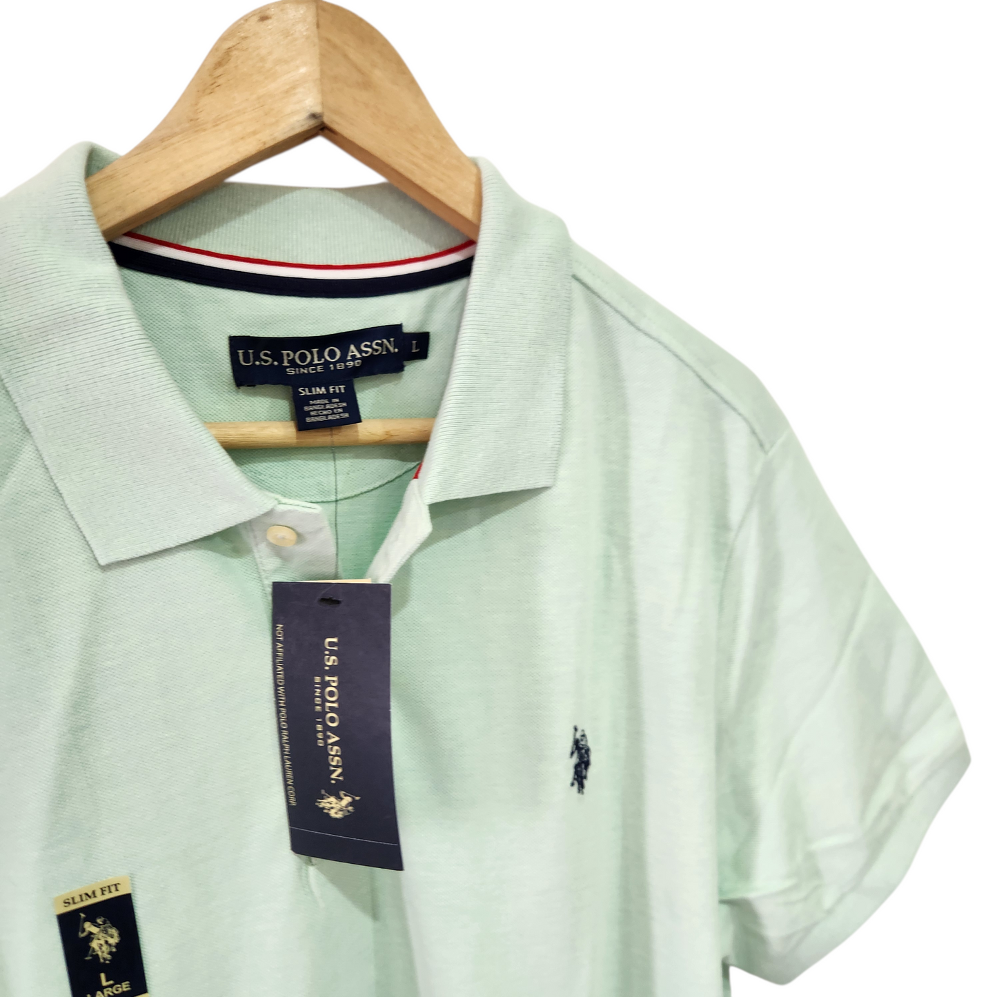 U.S POLO ASSN | חולצה קצרה חדשה עם תווית | לגבר מידה L