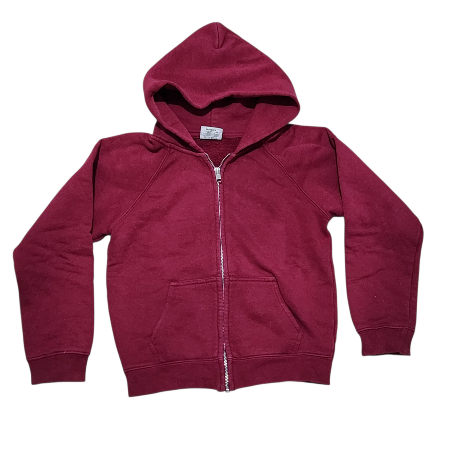 HOODIES | ג'קט צבע בורדו יוניסקס לילדים מידה 3 | גיל 6-7