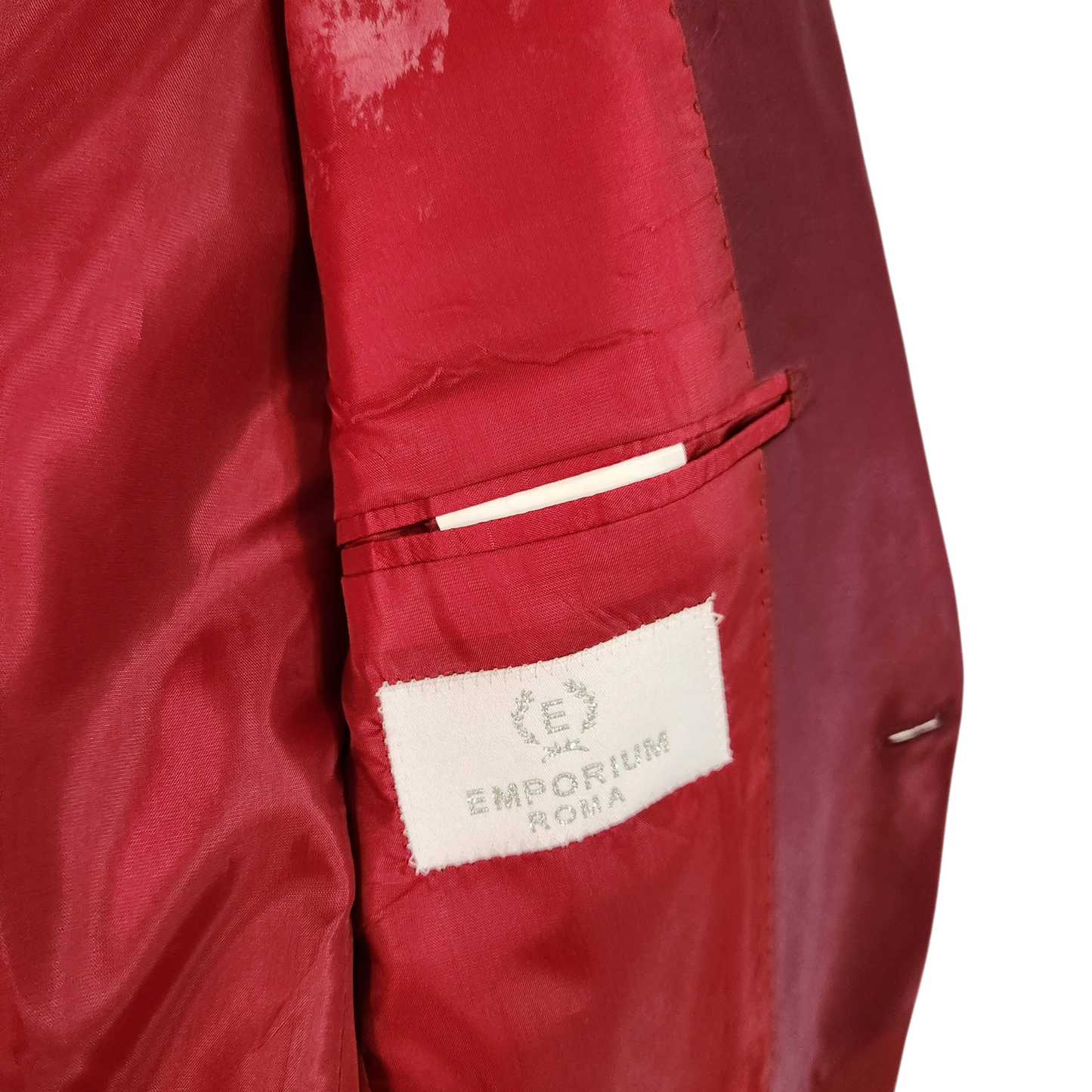 EMPORIUM ROMA | ג'קט בורדו וינטג' לגבר מידה 46