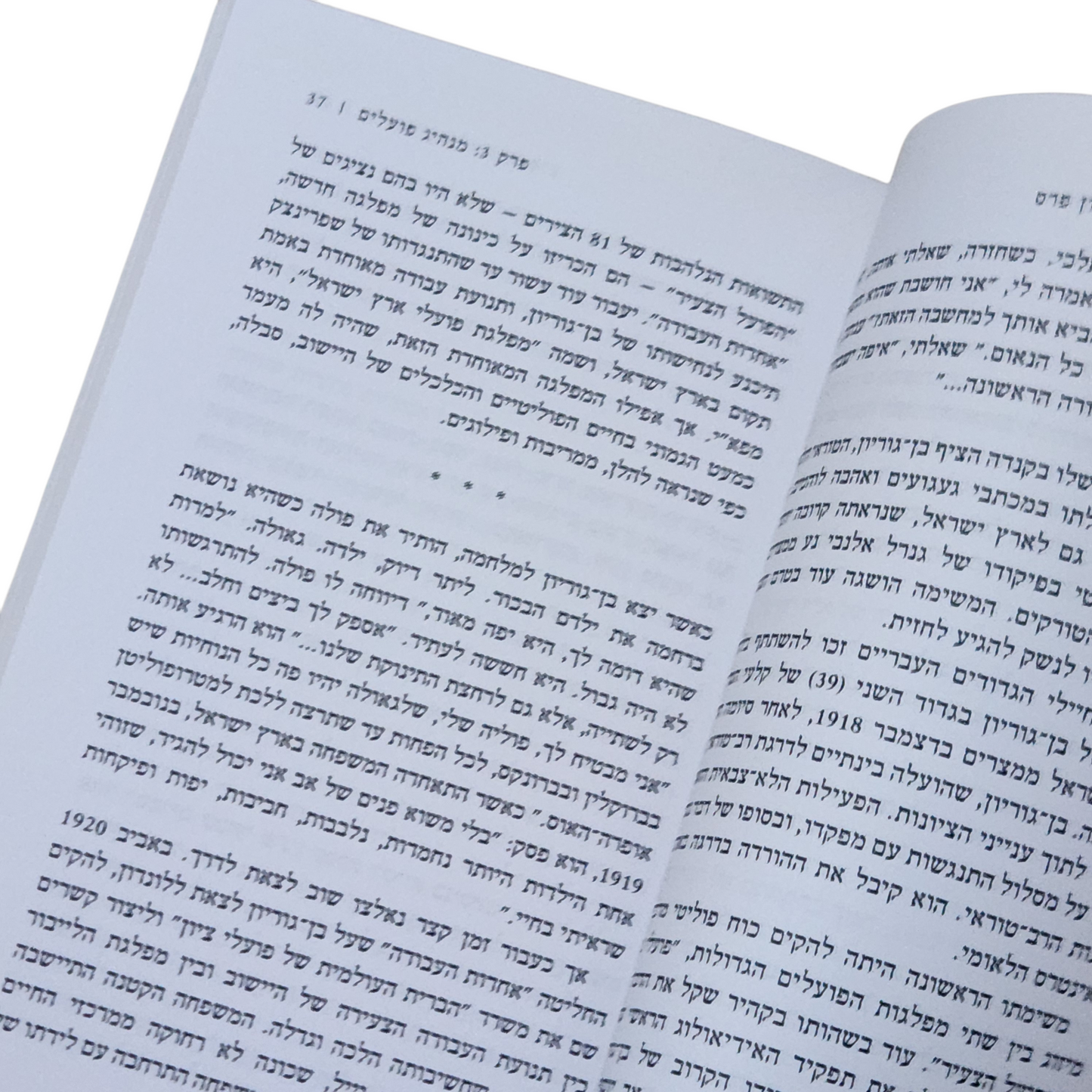 בן גוריון של שמעון פרס - מפגשים עם דוד לנדאו