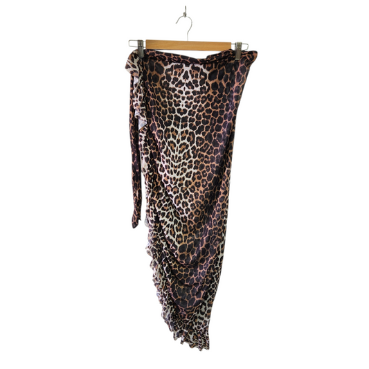 חצאית מעטפת קשירה לאישה מידה XL/XXL