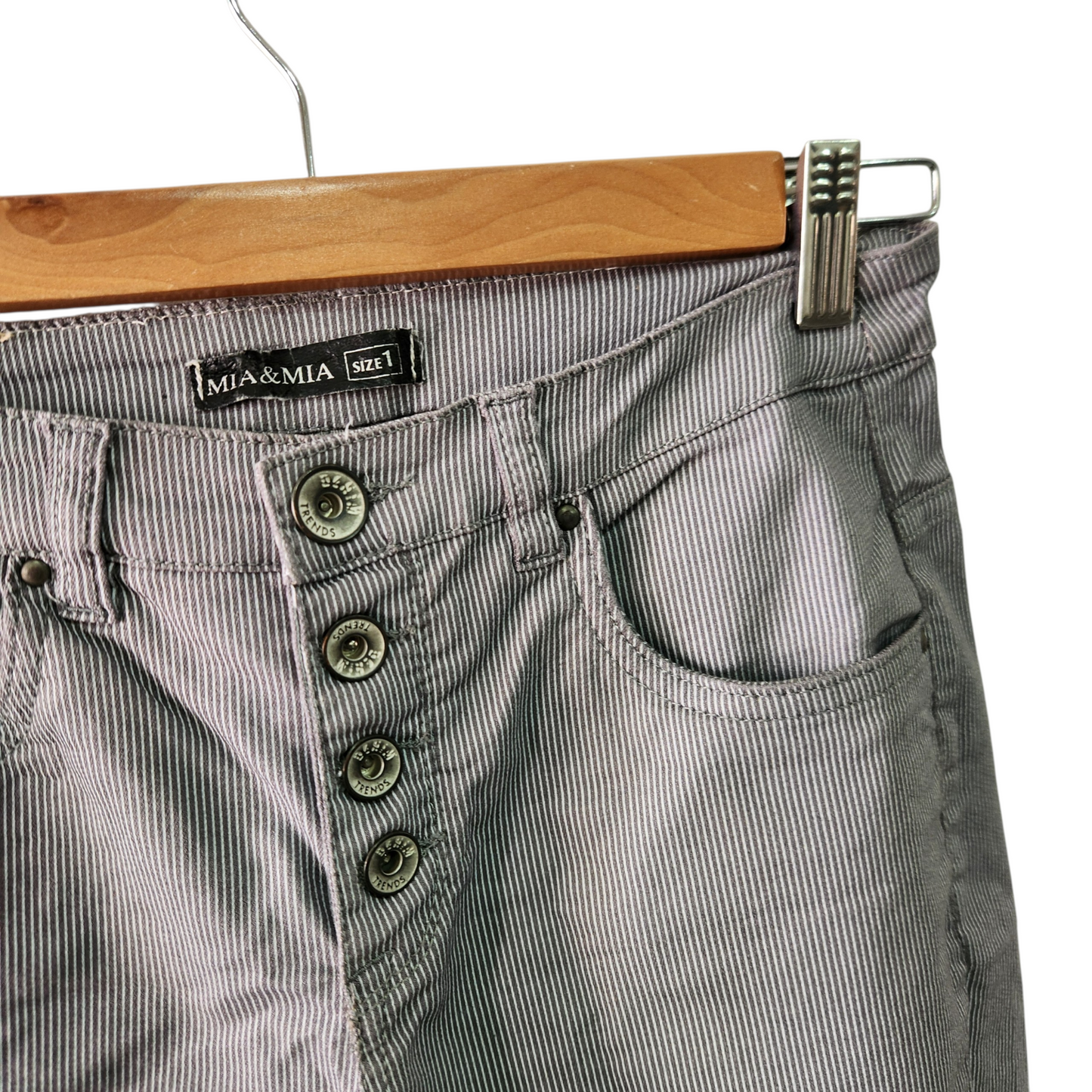 MIA&MIA | מכנסיים ארוכים לאישה מידה M | 28אינץ היקף מותן