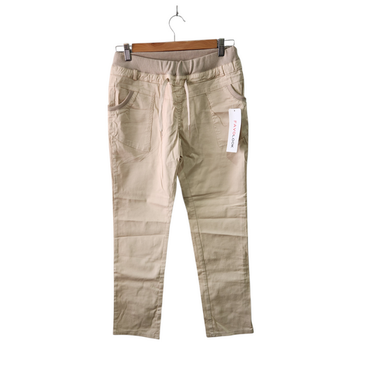 FAVO LOOK | מכנסיים ארוכים דקים לאישה מידה L | חדשים עם תווית