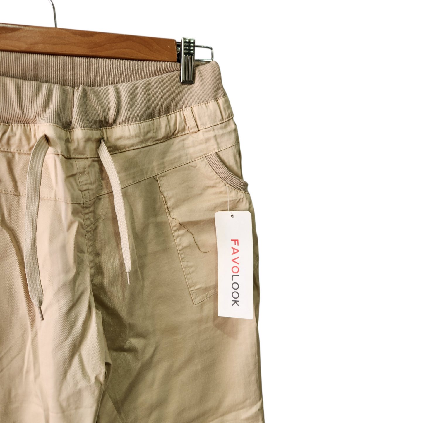 FAVO LOOK | מכנסיים ארוכים דקים לאישה מידה L | חדשים עם תווית