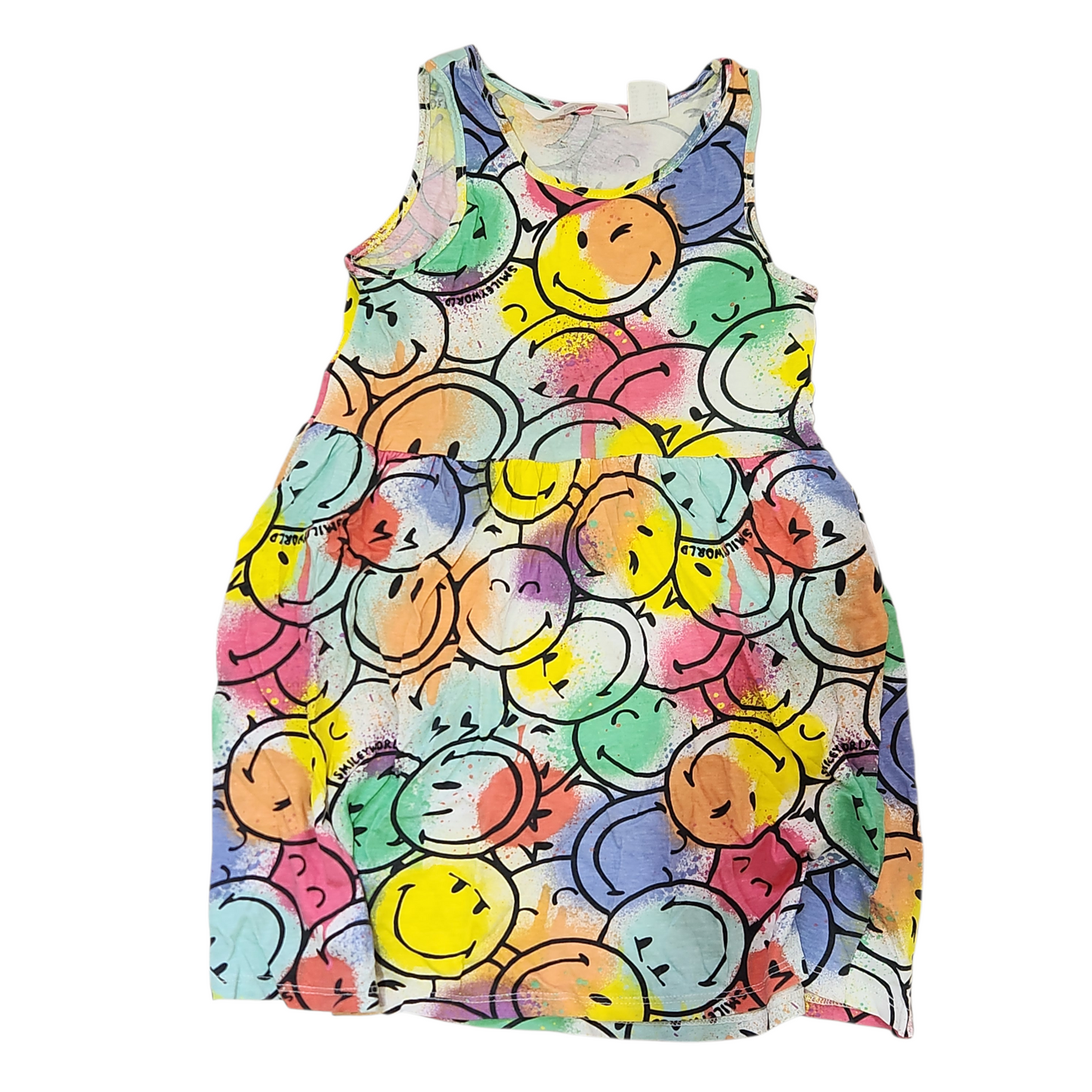 H&M | SMILEY WORLD | שמלה קייצית לילדות גיל 4-6