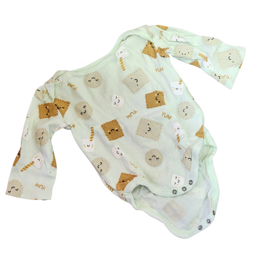 KOALA BABY | בגד גוף שרוול ארוך לתינוקות גיל 3-6 חודשים