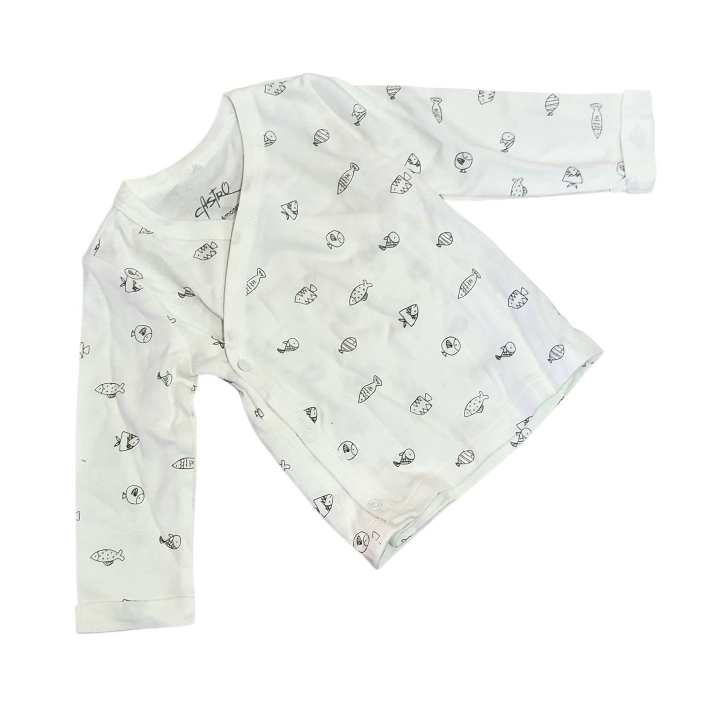 CASTRO | חולצת מעטפת לתינוקות גיל 3-6 חודשים