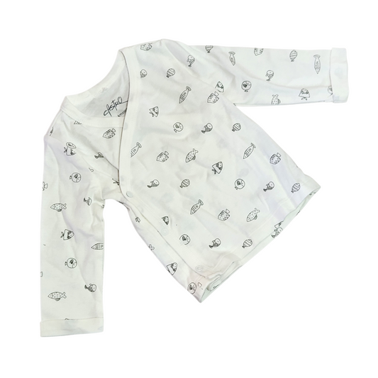 CASTRO | חולצת מעטפת לתינוקות גיל 3-6 חודשים