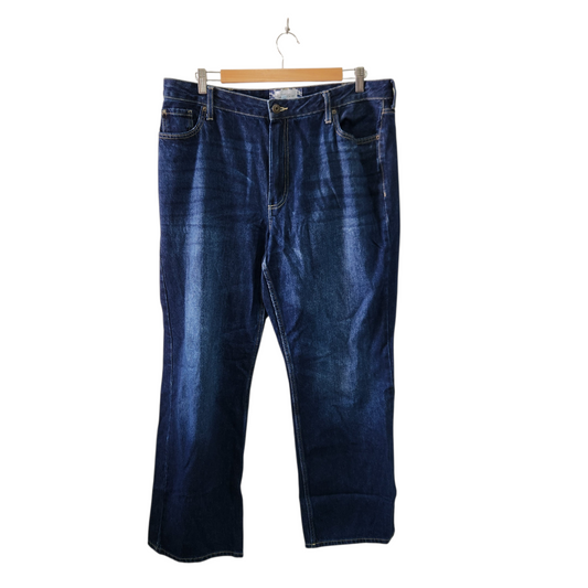 RIVER ISLAND |RELAXED STRAIGHT | ג'ינס לאישה מידה US38 | EUR48