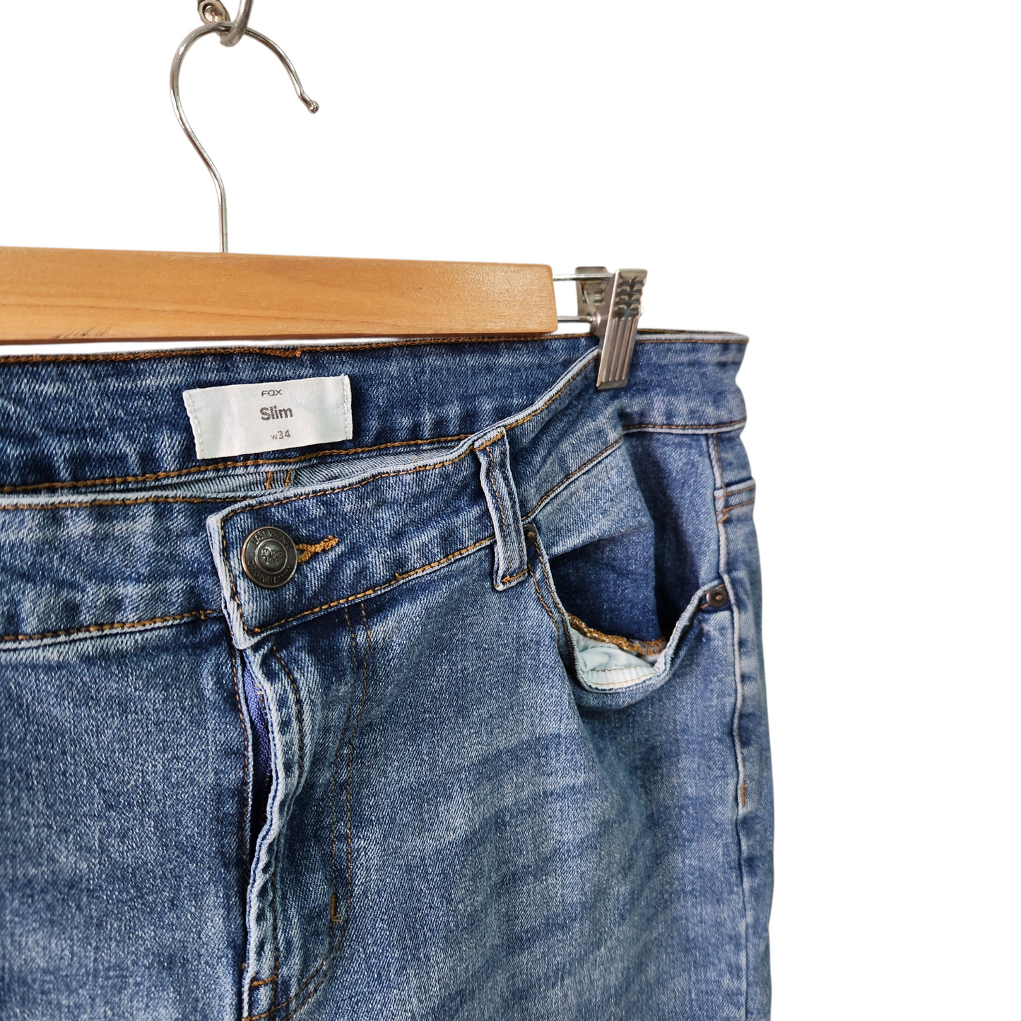 FOX | SLIM | ג'ינס לגבר מידה US34 | EUR44