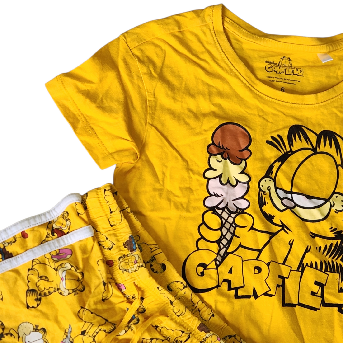 GARFIELD | סט מכנסיים וחולצה לילדות גיל 6
