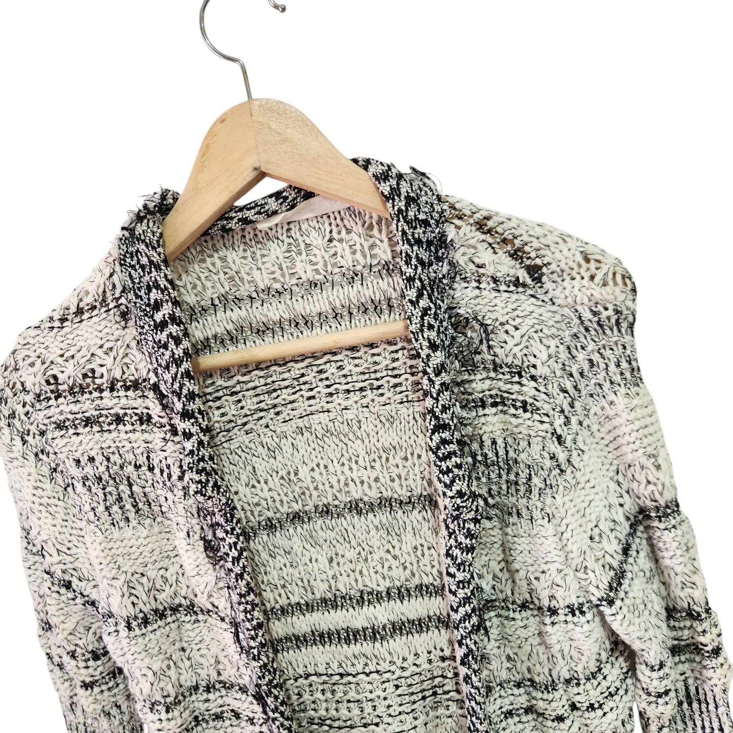 ZARA KNIT | עליונית סרוגה לאישה מידה 36 S