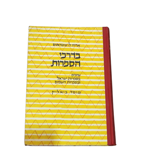 ברכי הספרות | אריה ל. שטראוס | עיון בספרות ישראלית