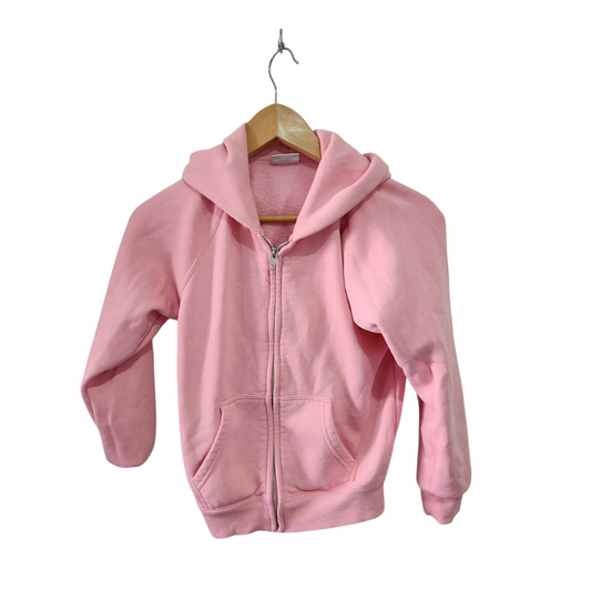HOODIES | ג'קט עם קפוצ'ון צבע ורוד | לילדות גיל 9-10